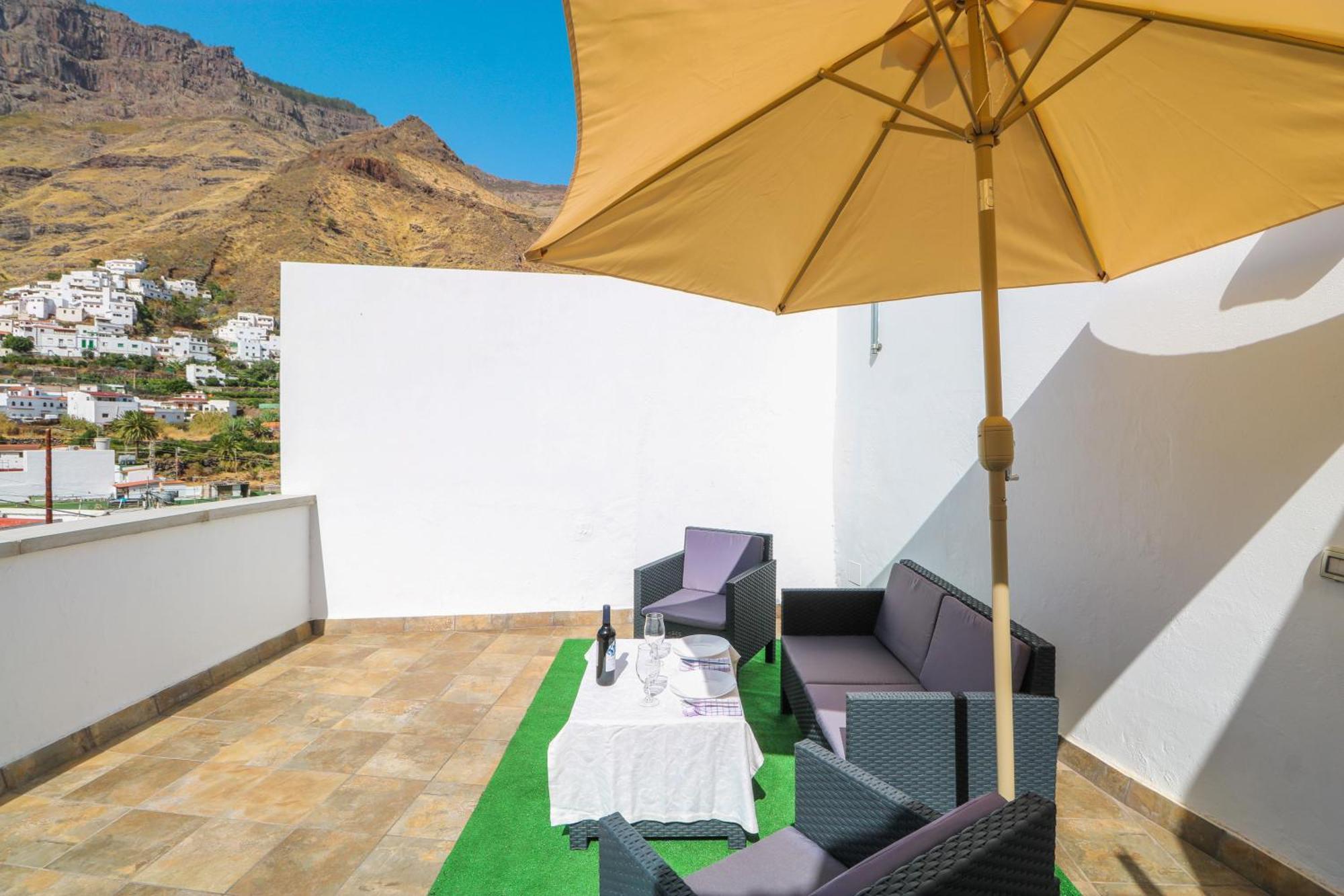 Valley Views Apartment In Agaete Agaete  Bagian luar foto